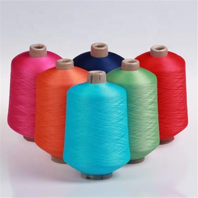 China 70D/1 twisted and textured 100% nylon yarn for knitting products with goods evenness à venda