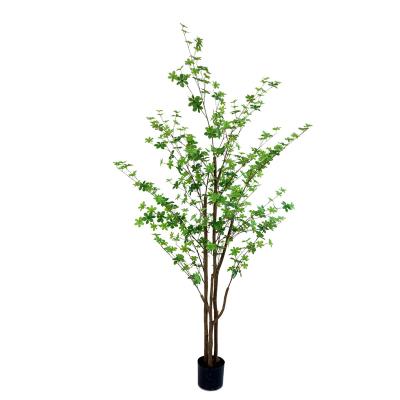 China Wholesale Japanese Artificial Fake Bonsai Plant Tree PE Bell Potted Plant Used For Home Decor Artificial Green Plants for sale