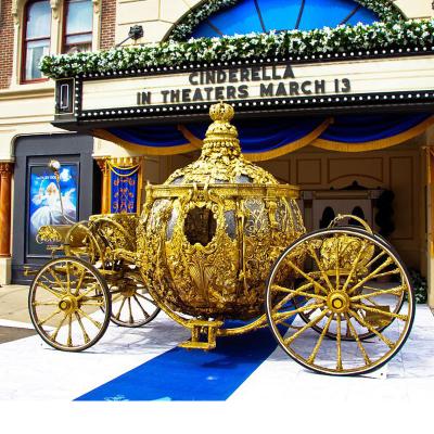 China Wedding Hot Selling Cheap Price Hollywood Movie Cinderella Pumpkin Horse Carriage for sale