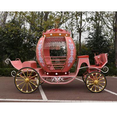 China Wedding Carriage The Horse Carriage Fairy Tale Cinderella Pumpkin Special Wedding Carriage for sale