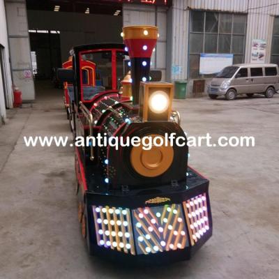 China Amusement Europe Amusement Park Track Less Train For Rental for sale