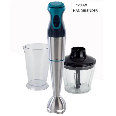 China Luxuy Best Price 1200w Electric Hand Blender Home Kitchen Hand Stick Blender for sale