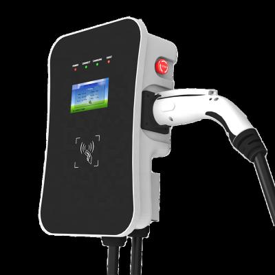 China AC Home Charger 2022 16A 32A Mode Level 2 Ev Home Charger 11KW 22KW EVSE Ev Charger Electric Vehicle Car Charger for sale