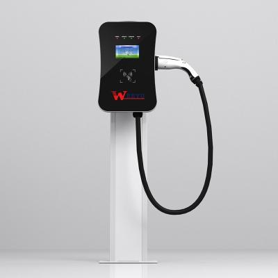 China AC Home Charging 3 Phase 22kw 32A Charger Station Of Electric Car Cable Wallbox EV Charging Charger for sale