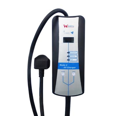 China Best home EV PC plastic portable chargers EV charger mobile ev charging station for sale