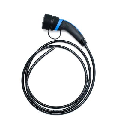 China AC Home Charging Type WEEYU - 2 EV AC Charging Plug With 5m 7.5m Long Charging Cable for sale