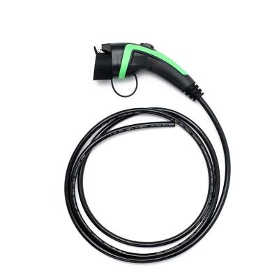 China AC EV Charger Station Home Charging Type WEEYU - 2 ev charging plug with 10mtrs 5pin cable plug for sale