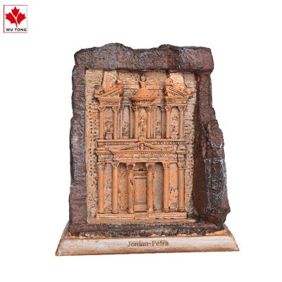 China Custom 3D Resin Petra Ancient World Castle Jordan For Building Model for sale