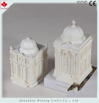 China Europe Home Decoration Resin Building Model 3D Castle Miniature Items for sale