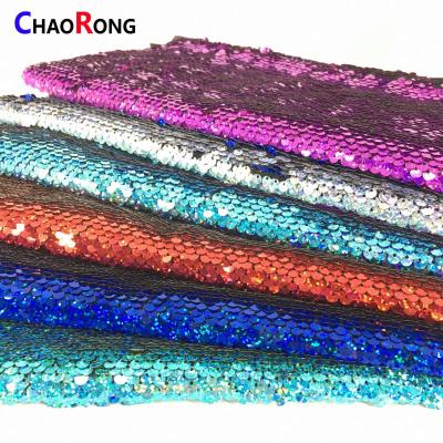 China Wholesale Sequin Fabric Runners Sequin Dress Fabric Gold Lace Sequin Fabric Tear-resistant for sale