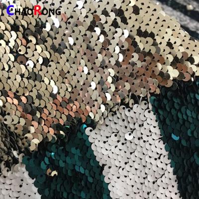 China Tear-Resistant CUSTOMIZE Transparent Sequin Fabric Sequin Fabric Bridal Sequin Fabric Reversible Pillow for sale