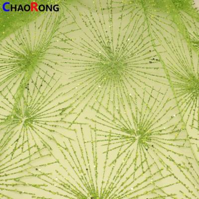 China Professional CRF1709 Paillette Memory Glitter Fabric With CE Certificate for sale