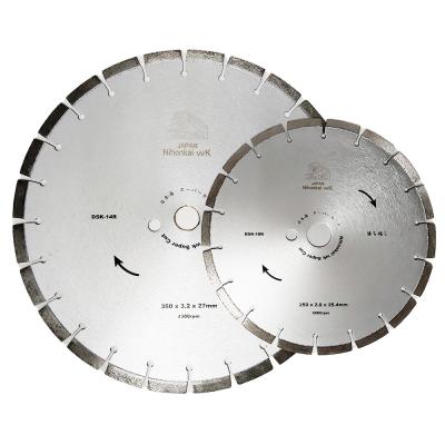 China Durable High Gem Cutting Disc Diamond Round Fast Cutting Concrete With Steel Bar Saw Blade for sale