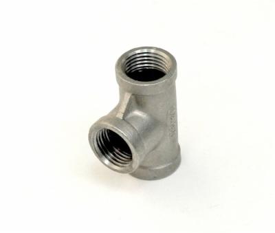 China Male Tee Threaded  Stainless Steel Socket Weld Fittings 1/4 Inch - 4 Inch for sale