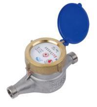 China High Accuracy Domestic Water Meter Stainless Steel Water Meter Digital Display for sale