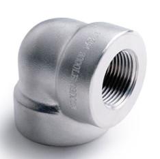 China Elbow Type Threaded Forged Steel Fittings for sale