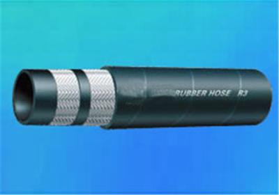 China Hydraulic Wire Braided Hose Oil Resistant Synthetic Rubber Abrasion DIN EN 856 for sale