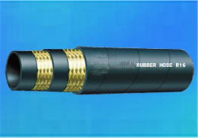 China SBR NBR Hydraulic Flexible Hose Oil Resistant Hose GB/T3683-1992 for sale