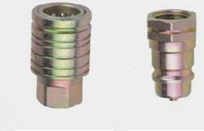 China TS16949 Hydraulic Quick Coupler Brass Stainless Steel Push Pull Type for sale