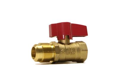 China Eco Friendly Copper Forged Pt Npt Full Port Mini Ball Valve For Natural Gas for sale