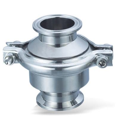 China DIN / SMS Clamped Spring Sanitary Check Valve In Food Stuff Industry for sale