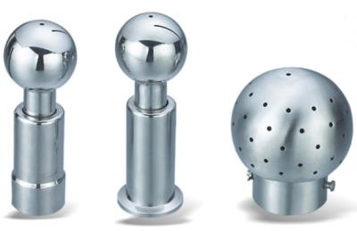 China Sanitation Grade Stainless Steel Sanitary Fittings Rotating Spray Ball Female for sale