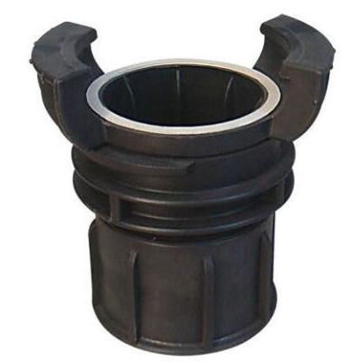 China EN14420-8 / NF E29572 Air Hose Couplings PP Guillemin Coupling Reducer for sale