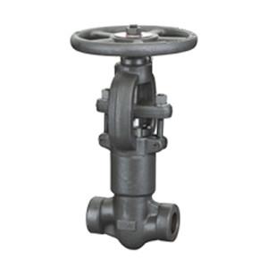 China High Pressure Forged Steel Valves Self-Sealing Cover Globe Valve For Oil And Gas Industry for sale