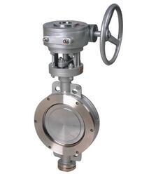 China Cast Steel Gate Valve Worm Gear Operated Wafer Type Butterfly Valve Graphite Flexible for sale