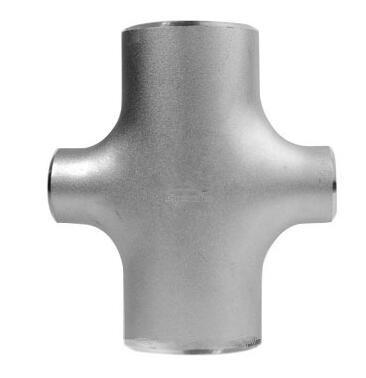 China Surface Polishing Butt Weld Fittings Reduce Cross Butt Weld Reducing Tee for sale