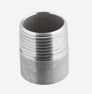 China 150LBS 1/2 Welding Nipple Male Threaded Pipe Fittings Stainless Steel for sale