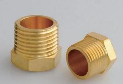 China BSP BSPT Brass Valve Fittings Thread Brass Fitting End Cap 1/2