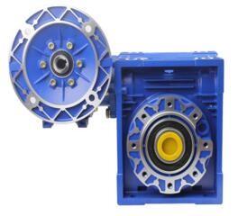 China NMRV + NMRV Speed Reduction Gearbox 2.6N.M - 1074 N.M Die Cast Aluminum Alloy Body for sale