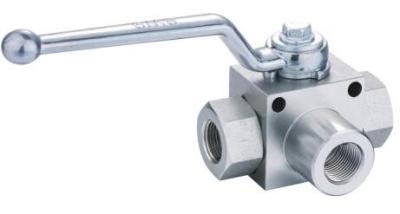 China Carbon Steel VH3V Series Straight High Pressure Ball Valve Female Threaded for sale