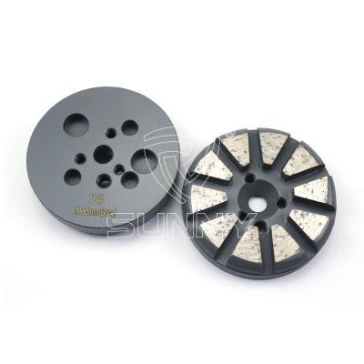 China Concrete and Terrazzo Floor Grinding Diamond Grinding Disc With 10 Segments for Concrete Floor Grinding for sale