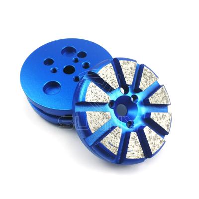 China 3 Inch Universal Diamond Deburring Wheel For Concrete Floor for sale