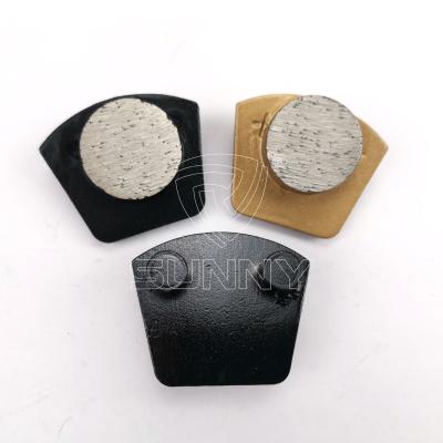 China 2 Sunny Bond Pin Diamond Grinding Shoes suitable for the Werkmaster Grinder for sale