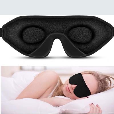 China 2021 New Design Slleping Sleep Earphone Light Cream Sleep Face Hot 3D Eye Mask Shading for sale