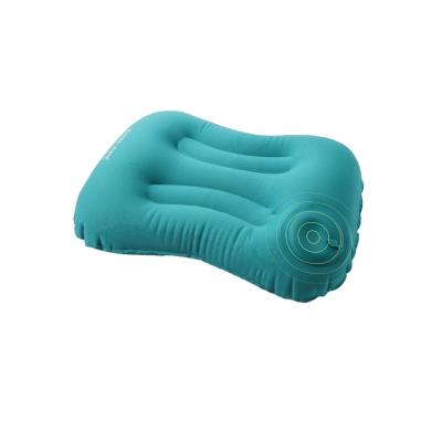 China PORTABLE Hot Selling Automatic Travel Camping Travel Self-Inflating Press Shape Inflatable Pool Pillow Set for sale