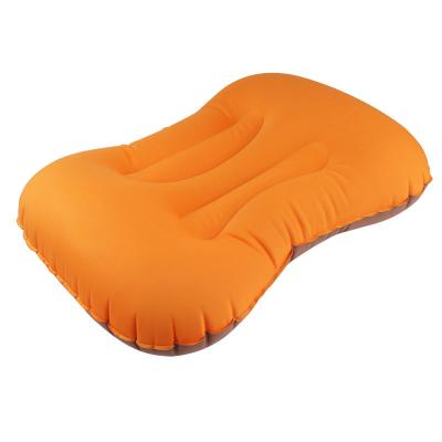 China Outdoor Super Lightweight Portable Camping Neck Products TPU Inflatable Travel Pillow Anti-Static Inflatable Pillow Folding Pillow for sale