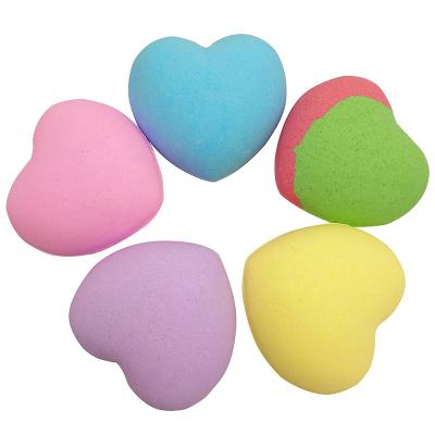 China Bath Cleaning Bombs Custom Private Label Natural Ball Scented Heart Shaped Shower Steamer 6 Piece Organic Salt Gift Set For Women Bath for sale