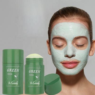 China Green Tea Clay Mask Stick Clay Eggplant Whitening Cleansing Purifying Skin Care OEM ODM Moisturizer Musk Facial Rose for sale