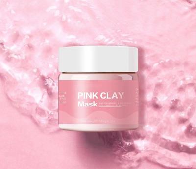 China Wholesale Custom Australian Pink Clay Face Mask Whitening Facial Moisturizer Best Seller Cleansing Natural Whitening Pink Clay Mask for sale