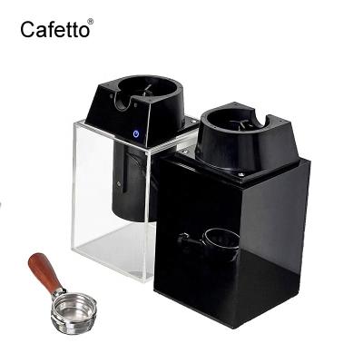 China Outdoor coffee machine box shot electric espresso cleaner suitable for 53mm and 58mm portafilter in new models hot sales for sale