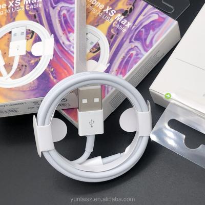 China Original Data Transmission USB Data Cable Fast Charger Charging Cable For iPhone 8 XS 11 Pro Max With Package Free Shipping for sale