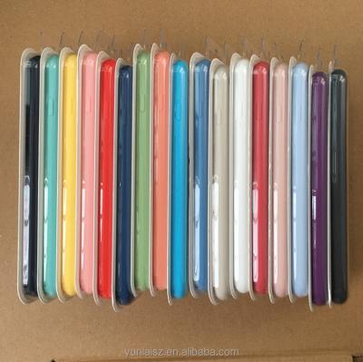 China Unique free shipping original liquid silicone case for iphone 6 7 8 X original official logo, for iphone 11 pro max 12 silicone case for sale