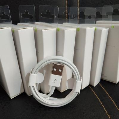 China High Quality System Synchronous 3ft Data IOS USB 1m Charging Cable For iPhone 6 7 8 Original X XS Cable With New Packaging Box for sale