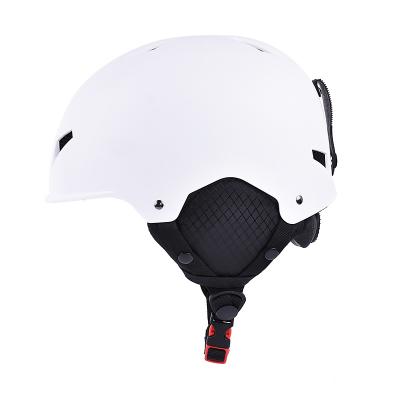 China FX-301 S M L Tournow Helmet ABS Snow Ski Helmet ABS Shell Black ENV Ear Protection For Unisex Adults Men Women for sale