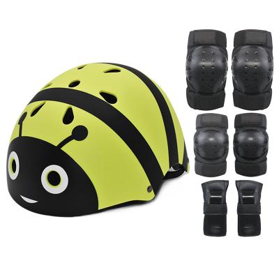 China FX-001&803S Outdoor Activity Bee Tournow Helmet Skateboard Helmet Skate Wrist Elbow Knee Pads For Kids Skate Skateboard Scooter Balance Board for sale