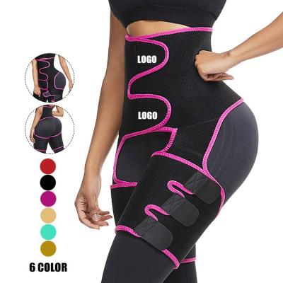 China Breathable 3 Straps Full Body Butt Lifter Padded Thigh High Slimming Vest Power Belt Faja Coset Waist Trainer Shaper for sale